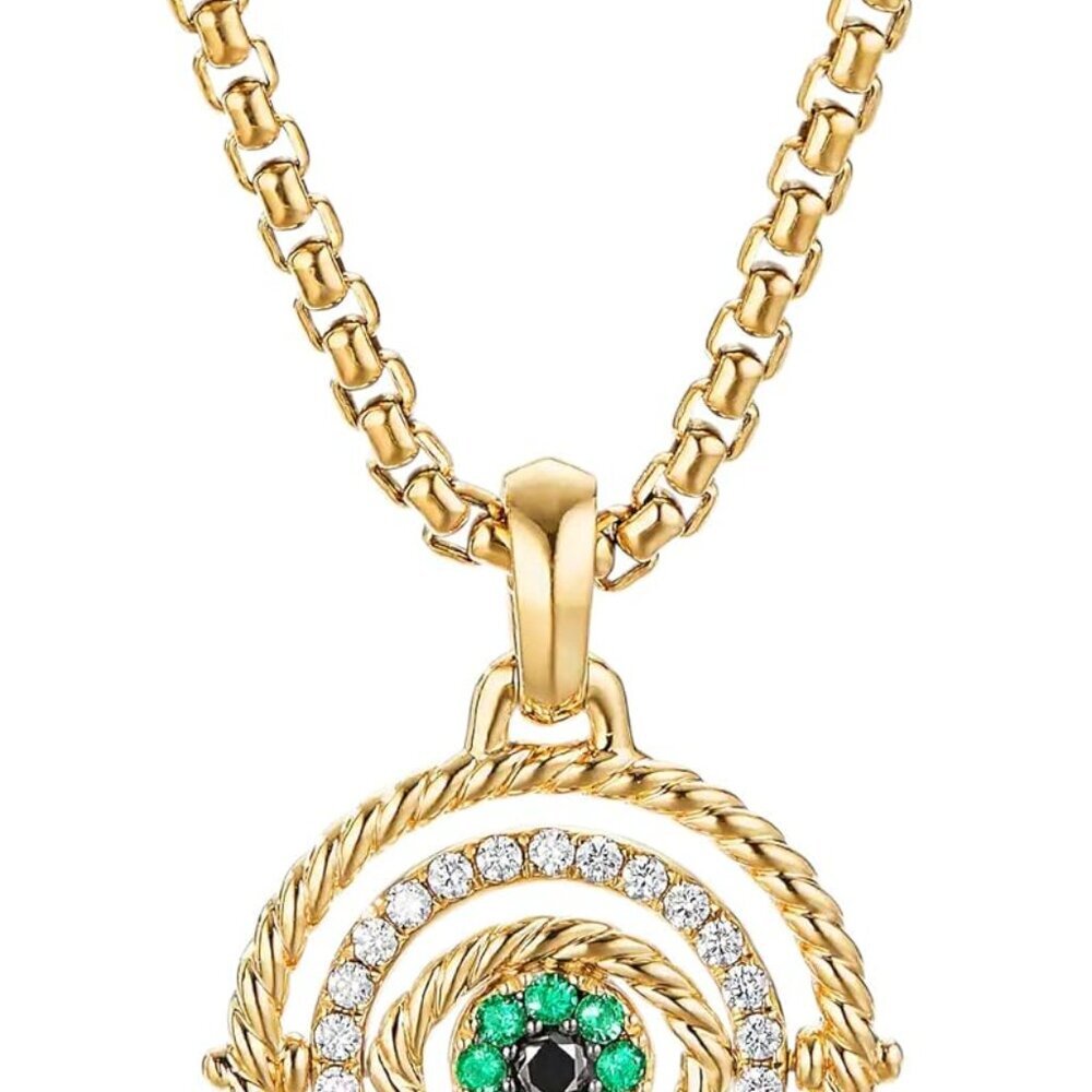 Sunburst Heart / 2-Tone Interlocking/CZ Evil Eye/Single Pearl/Love Heart Pendant